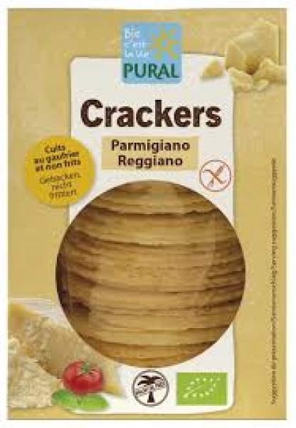 Cracker Parmigiano Reggiano Pural Bio glutenfrei
